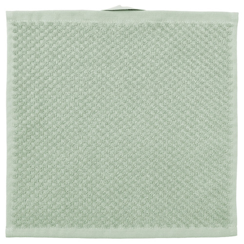 GULVIAL Washcloth, pale grey-green, 30x30 cm