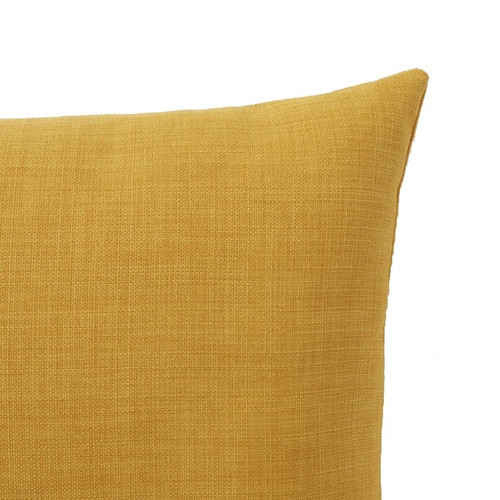 GoodHome Cushion Novan 40 x 60 cm, mustard yellow