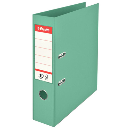 Esselte Lever Arch File Colour Ice No. 1 A4 75mm, green