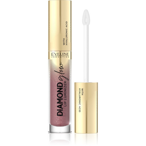 Eveline Diamond Glow Lip Luminizer Lip Gloss with Hyaluronic Acid no. 11 4.5ml