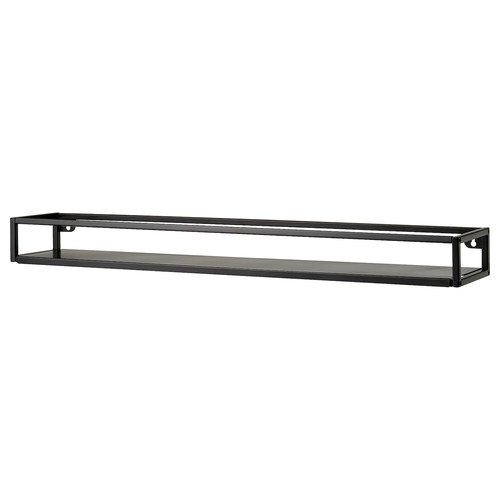 LINDÅSEN Display shelf, anthracite, 75 cm