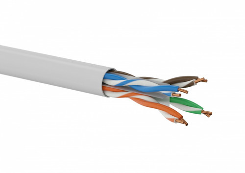 Alantec LAN Cable U/UTP Copper Cat.6 4PR LSOH Eca KIU6LSOH305 305m, grey