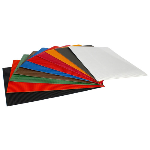 Corrugated Paper B4 10pcs 10 Colours