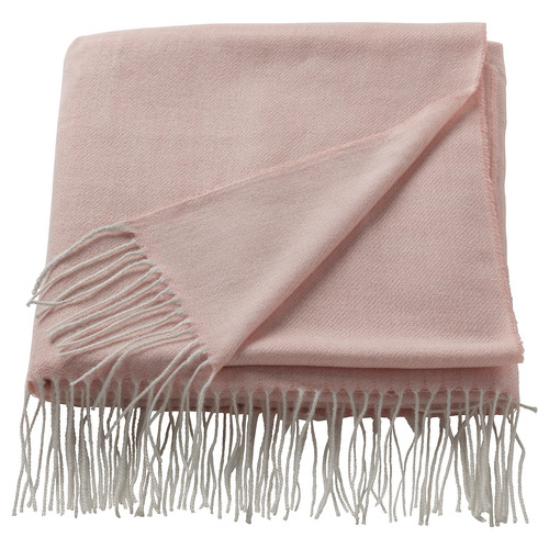 HOLMVI Throw, light pink, 120x160 cm