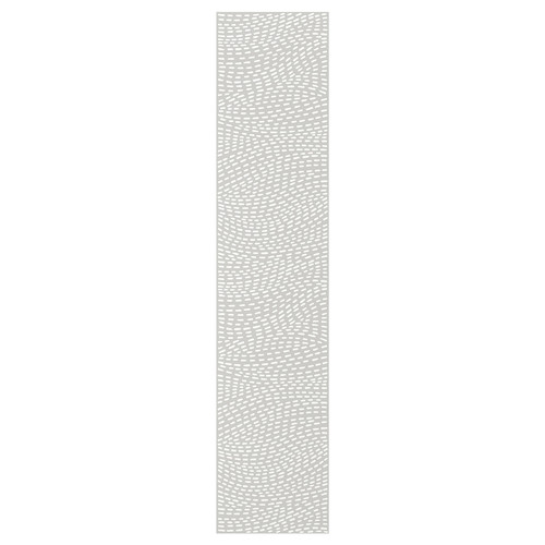 MISTUDDEN Door, grey/patterned, 50x229 cm