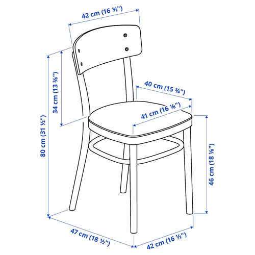 IDOLF Chair, black