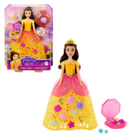 Disney Princess Flower Fashion Belle Doll HWB41 3+