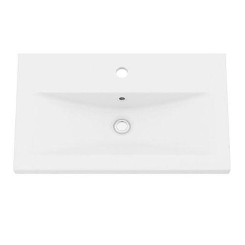 GoodHome Wash-basin Nira Slim 16x38x62.8 cm