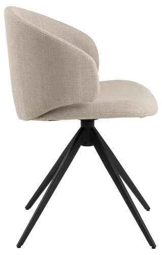 Dining/Conference Chair Ella, beige/black