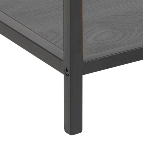 Bedside Table Seaford, black