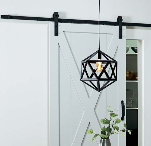 Pendant Lamp Denmark 1 x 20W E27, black