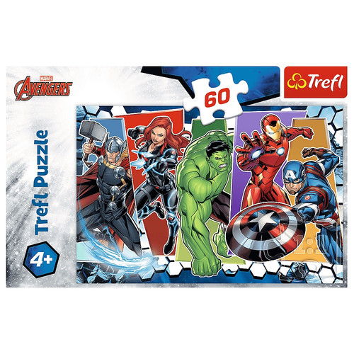 Trefl Children's Puzzle Avengers 60pcs 4+