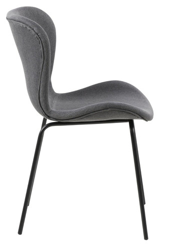 Chair Batilda, dark grey/black