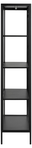 Display Cabinet Newcastle, high, black