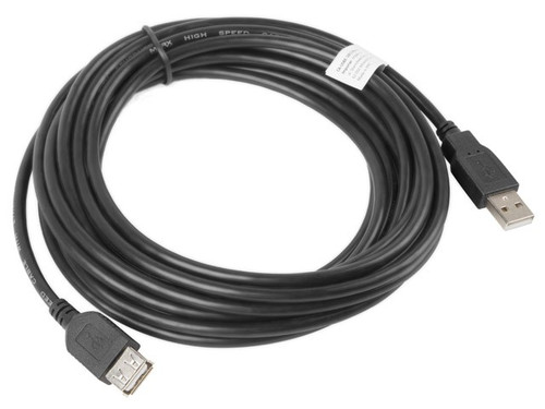 Lanberg Extension Cable USB 2.0 AM-AF black 5M