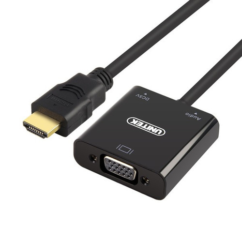 ADAPTER HDMI TO VGA + AUDIO; Y-6333