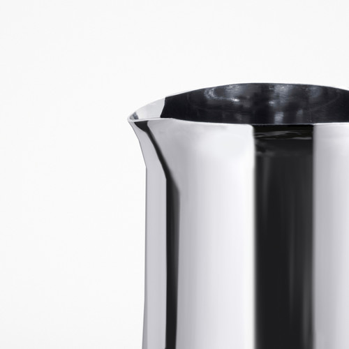 MÅTTLIG Milk-frothing jug, stainless steel, 0.5 l