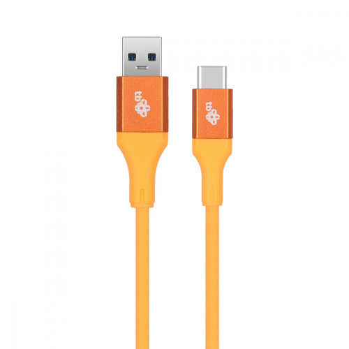 TB Cable USB 3.0-USB C 2m Quick Charge 3A, orange