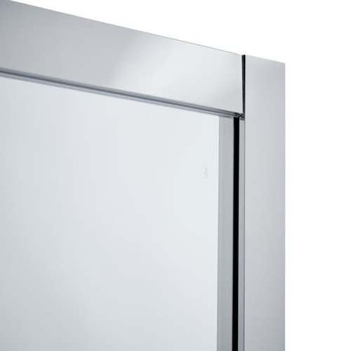 Shower Sliding Door Zilia 120 x 200 cm, inox/clear glass