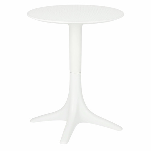 Table Bloom 60cm, in-/outdoor, white