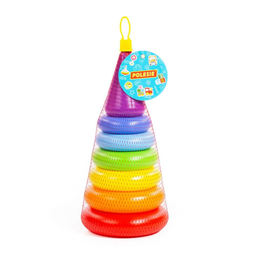 Pyramid Stacking Ring Educational Toy 12m+