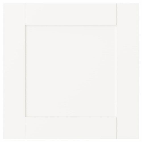 SANNIDAL Door, white, 40x40 cm