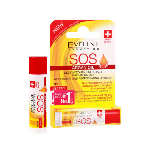 Eveline SOS Nourishing & Regenerating Lip Balm Classic