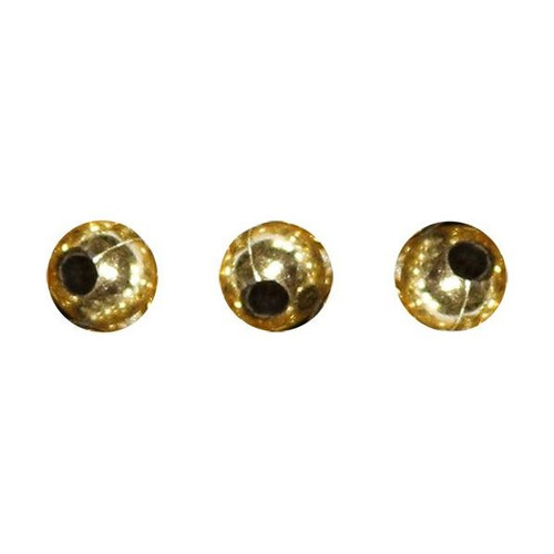 Plastic Beads 5mm 40g, gold