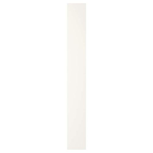 FORSAND Door, white, 25x195 cm