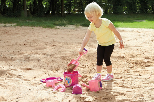 Lena Sand Toys Set Pony, asssorted colours, 24m+