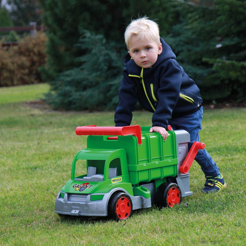 Wader Giant Garbage Truck, assorted colours, 65cm 3+