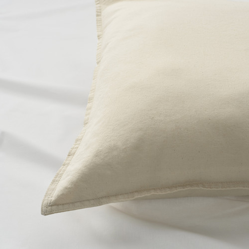 ÄNGSLILJA Pillowcase, natural, 50x60 cm