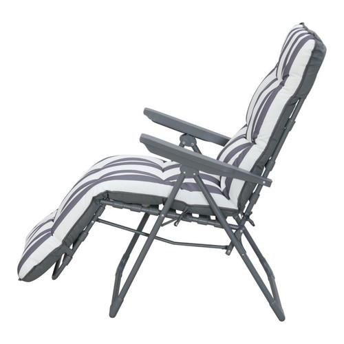 Garden Armchair Colorado, blue-white