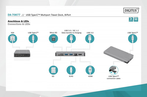 Digitus Docking Station DA-70877