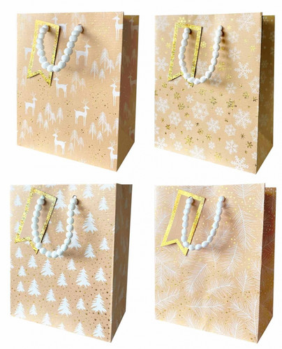 Gift Bag Christmas Craft 12pcs