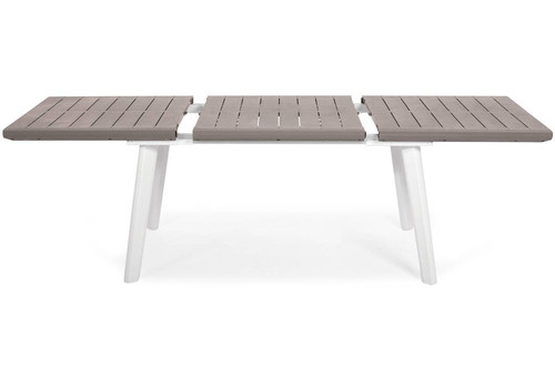 Outdoor Extendable Table HARMONY, cappuccino