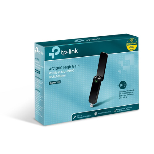 TP-Link Wireless Dual Band USB Adapter Archer T4U AC1300