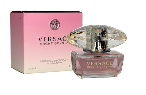 Versace Bright Crystal Perfumed Deodorant 50ml