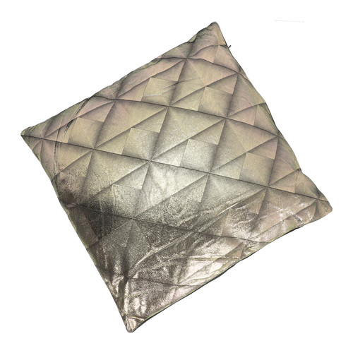 Cushion Geometry 45x45cm, velvet, black