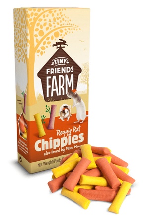 Tiny Friends Farm Reggie Rat & Mimi Mouse Chippies 120g