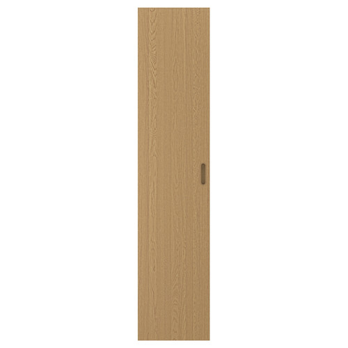 TONSTAD Door, oak veneer, 50x229 cm