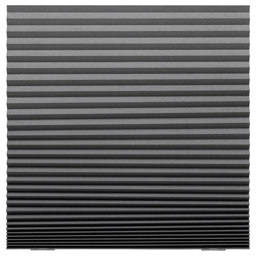 SCHOTTIS Block-out pleated blind, dark grey, 100x190 cm