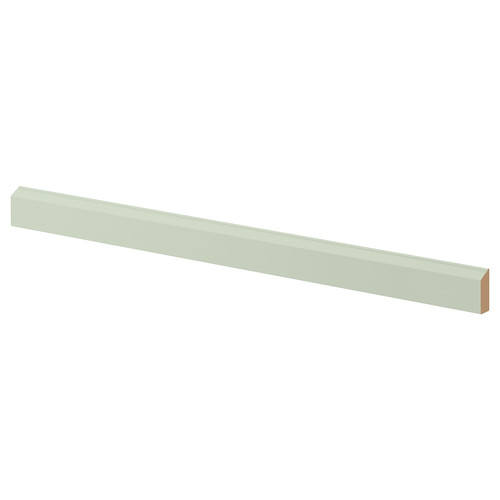 STENSUND Contoured deco strip/moulding, light green, 221x3 cm