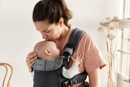 BABYBJORN - Baby Carrier Harmony 3D Mesh, Anthracite 0-36m