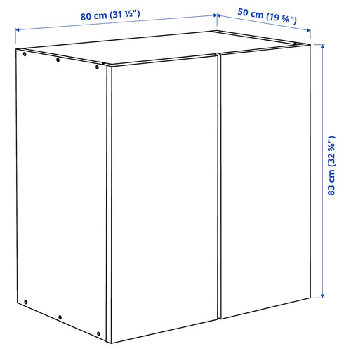 IVAR Cabinet, pine, 80x50x83 cm