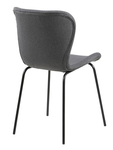 Chair Batilda, dark grey/black