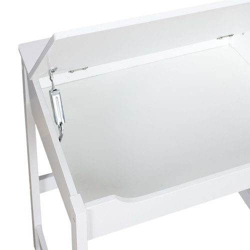 Children's Desk with Storage Charlie, white