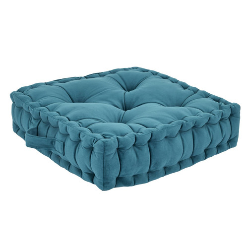 Floor Cushion, thick, blue