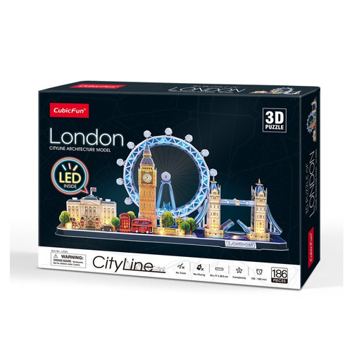 Cubic Fun 3D Puzzle City Line London 7+