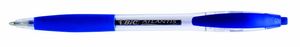 BIC Retractable Pen Atlantis Click 12pcs, blue